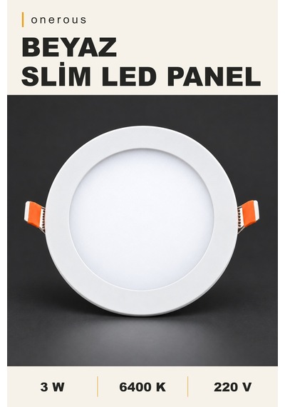 Onerous Beyaz Led Işık, 3w, 220v
