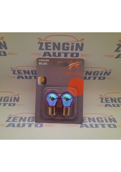 Halley 12V 93 Ampul 21W Diadem Turuncu Düz Tırnak 2 Ad Italy N11.2614