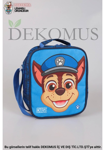 Dekomus İle Yeni Sezon Lisanslı Paw Patrol Okulda Macera Koleksiyonu Termoslu Beslenme Çantası Seti Açık Gri
