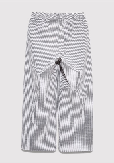 Mavi - Çizgili Pantolon 7010053-81479 Gri