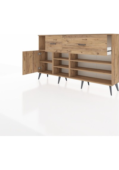 Arges Konsol 6 Raflı 2 Çekmeceli Tek Kapaklı 176x30x99 Çam-çam Atlas Çam - Atlas Çam Arges Konsol 6 Raflı 2 Çekmeceli Tek Kapaklı 176x30x99 Çam-çam Atlas Çam - Atlas Çam