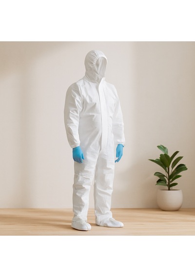 Koruyucu Tulum Xl Non-woven Beyaz 179-187cm, 108-115cm Renkli