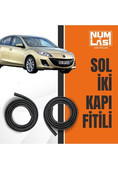 Mazda 3 Sedan 2009-2012 Sol Ön Ve Arka Kapı Fitili-a Kalite-numlas-nm4102
