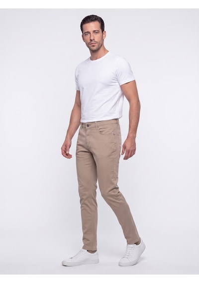 Vizon Dynamic Fit Erkek Chino Pantolon VİZON
