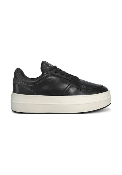 Lufian 122230040 Vanessa Kadın Hakiki Deri Klasik Sneaker Siyah Siyah