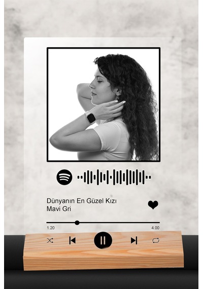 Spotify Plaket Ve Anahtarlık
