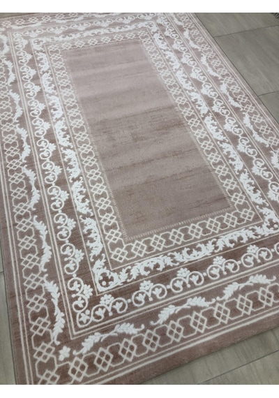 Dinarsu Halı Divina 150X233 Dı-007 Pudra Pembe Beyaz 4 M2 Halı !