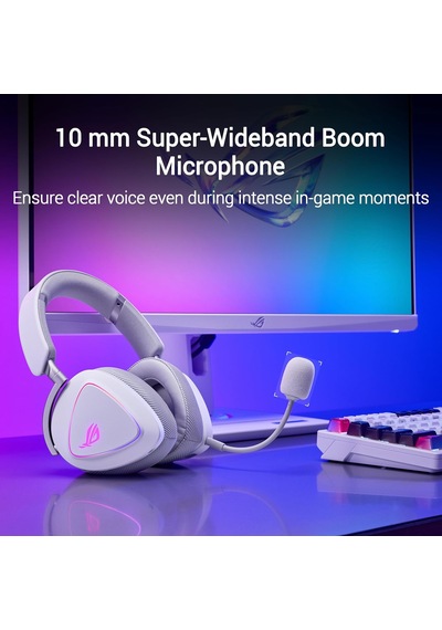 Asus Rog Delta Ii Kablosuz Oyun Kulakliği 50mm Ti Tanyum Sürücül