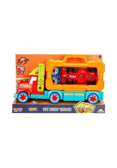1963 Sun-yfn-zap-sök Tak Transporter Çantalı Formula 12prç Ses Işık Çok Renkli