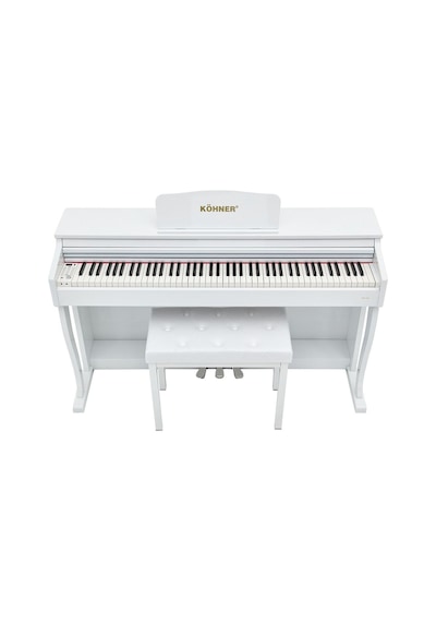 Slp-275 Wh Dijital Konsol Piyano, Bluetooth, Tuş Hassasiyeti, 88 Tuşlu, Kapaklı (ve Tabure )
