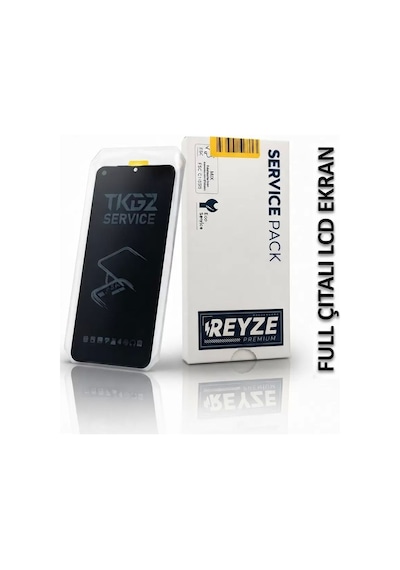 Tkgz - Xiaomi Poco M3 Pro Uyumlu Lcd Ekran Dokunmatik Reyze Servis Lcd Full Çıtalı