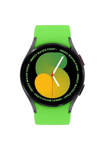 Samsung Galaxy Watch 6 40 43 44 47mm Uyumlu  Tasarım Kavisli Purelux Silikon Kordon