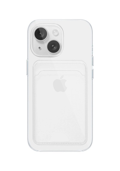 İphone 15 Kartlık Detaylı Şeffaf Yuki Silikon Kılıf Cep Koruyucu Cihaz Ortucu Telefon Kabı çok renkli
