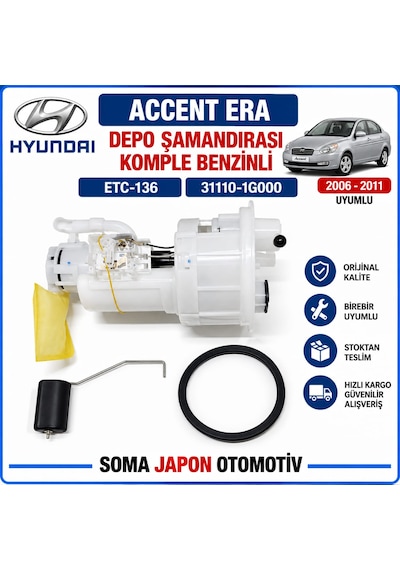 Accent Blue 1.4 15-18 Benzinli Depo Şamandırası Komple 31110-1w000 Etc-136