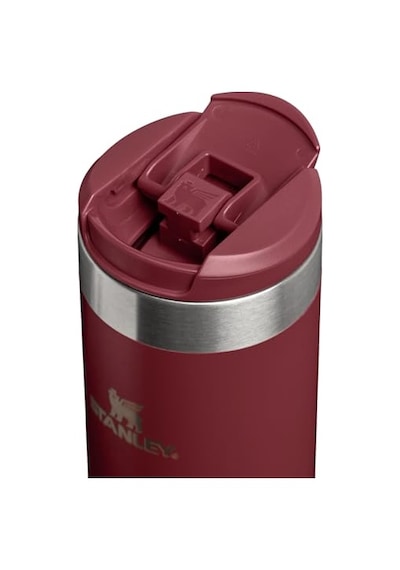 Stanley The Aerolight Transit Termos Bardak 0.47 Lt - 16 Oz Cranberry Açık Beyaz
