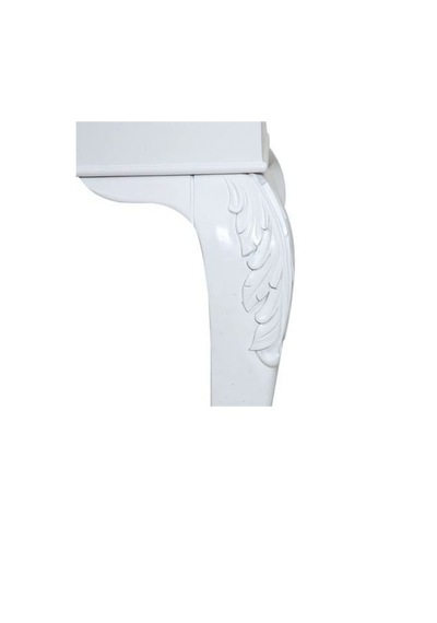 Lignos Oymalı Açılır Yemek Masası 90x140 Beyaz Lignos Oymalı Açılır Yemek Masası 90x140 Beyaz
