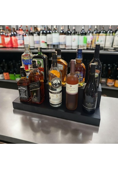 2 Katlı Bar İçki Standı Model-1 Siyah