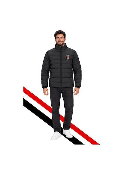 Beşiktaş Lisanslı Siyah Mont