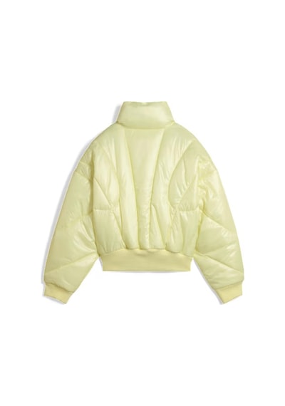 Puma Dare To Puffer Kadın Sarı Günlük Stil Mont 63217335 1767319 Sari