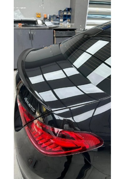 Mercedes W206 Spoiler Parlak Siyah Abs Plastik 2021+