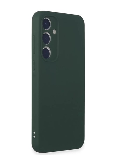 Newface Samsung Galaxy A15 4g Kılıf First Silikon - Koyu Yeşil
