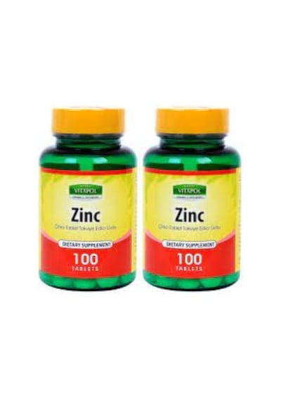 Vitapol Çinko Sülfat 15 Mg 100 Tabl. Zinc 2 Kutu