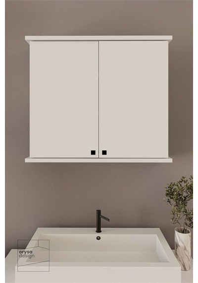 Tr Bd-1 Aynasız Banyo Dolabı, Duvar Dolabı - Beyaz Diğer