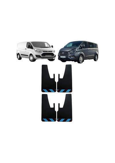 Ford Transit Tourneo Custom Bordo-mavi Fosforlu 4'lü Paçalık Çamurluk Tozluk Frd0fx02804