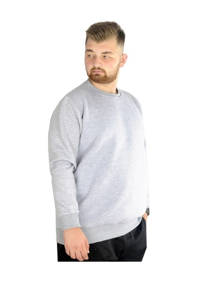 Mode Xl Erkek Sweatshirt Bisiklet Yaka Basic 20131 Grimelanj 001