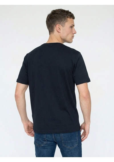 Loose Fit Erkek Tshirt K.kol Koyu Lacivert