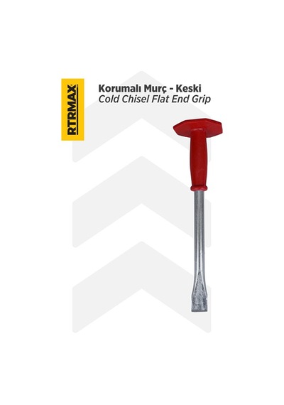 Rtrmax Rh09822 Korumalı Murç Ve Yassı Keski - 300 Mm 10 Adet