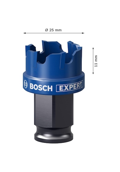 Bosch Expert Sheet Metal Delik Açma Testeresi 25 X 5 Mm