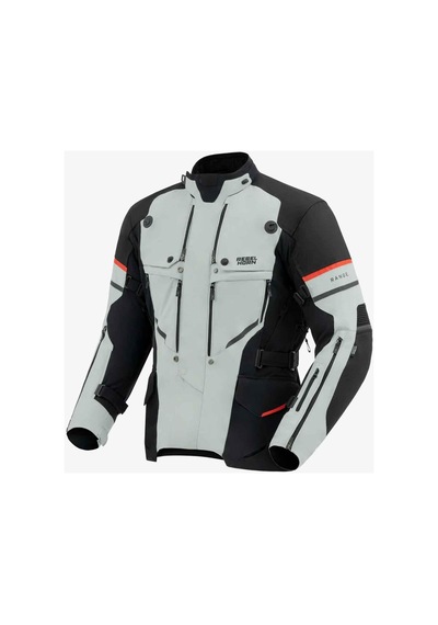 Rebelhorn Range Motosiklet Montu Gri - Siyah - Kırmızı