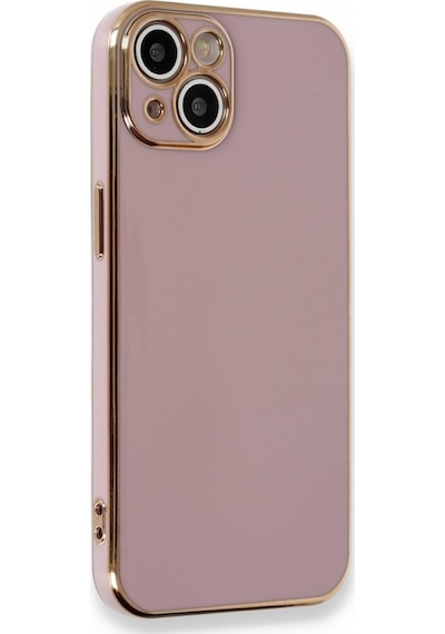 Apple Uyumlu iPhone 13 Kılıf Luxury Seri Kamera Korumalı Silikon Kapak