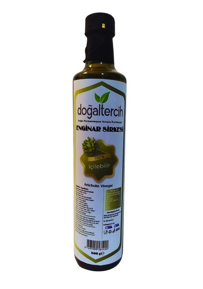 Doğaltercih İçilebilir Doğal Fermantasyon Enginar Sirkesi 500 Ml
