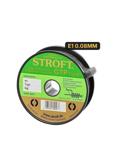 Stroft Gtp Typ E Örgü Misina Gri 150m E1 0.08mm