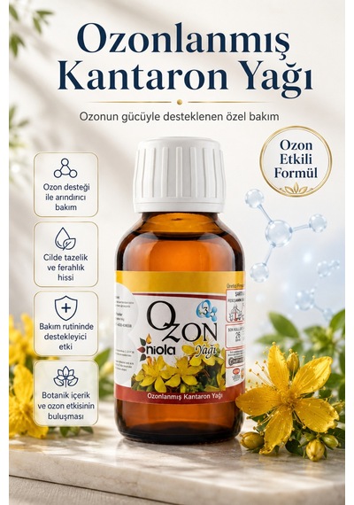 Ozonlanmış Kantaron Yağı 50 Ml Harici Kullanım İçin Aromatik Bakım Yağı - 890513465