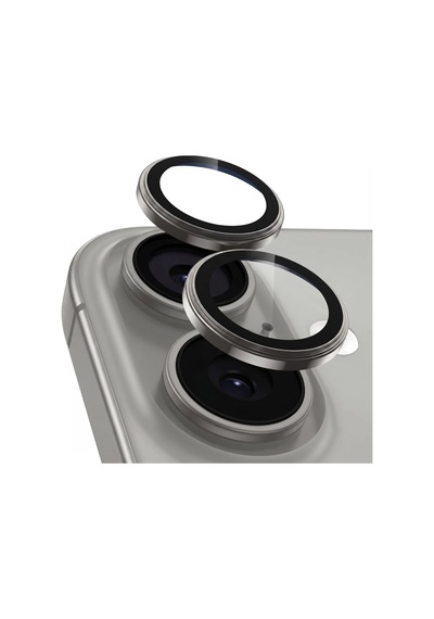 Apple iPhone Uyumlu 17 İle Uyumlu Kamera Lens Koruyucu Alüminyum Alaşım Çerçeveli Telefon Lensi Temperli Cam Koruma Gri Sku: Zeusb0hj3nydk2 -