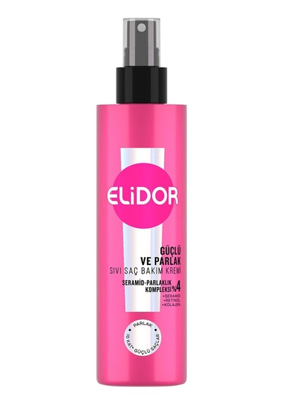 Elidor Sıvı Saç Bakım Kremi Güçlü Ve Parlak 200 Ml - 6 Adet Tarı