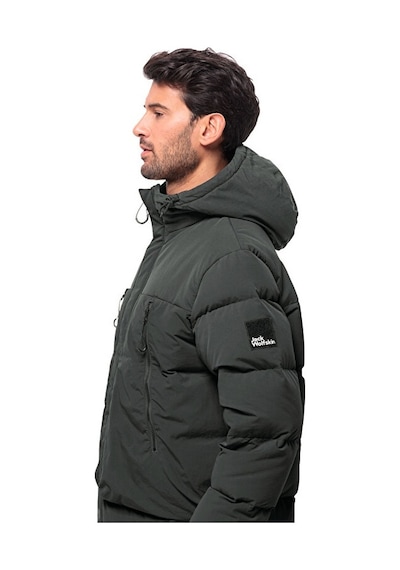 Jack Wolfskin Dellbrueck Long Jkt Unisex Outdoor Montu 1207551-6502 Siyah