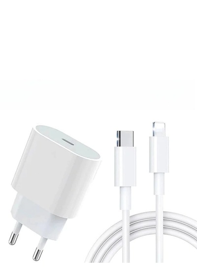Mey İthalat iPhone Uyumlu 13 12 11 Xr Xs X Se 2022 2020 20w Lightning Şarj Cihazı