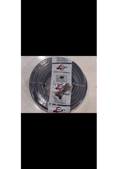 100 MT 4x2,5 MM CCA TTR TAM KESİT ÇOK TELLİ ELEKTRİK KABLOSU