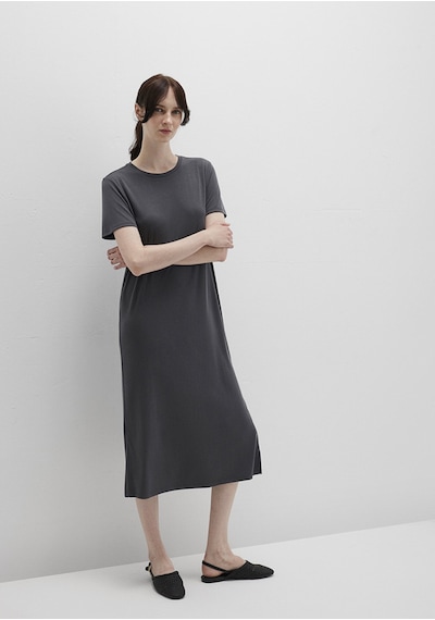 Mavi - Tencel Tm Modal Antrasit Midi Elbise 1310777-70095 Antrasit