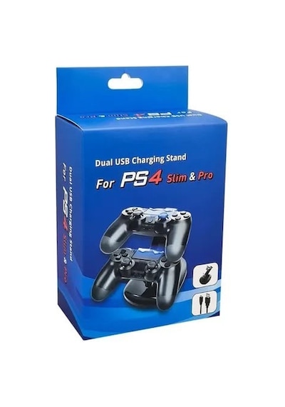 Ps4 Dualshock 4 Ikili Şarj Standı Ps4 / Slim / Pro Oyun Kolu Şarj Cihazı