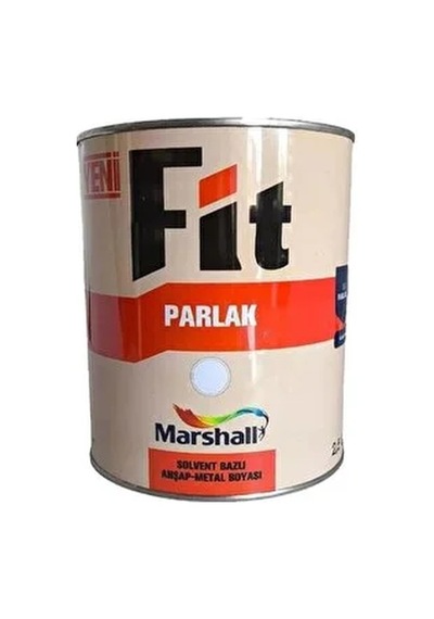 Marshall Fit Parlak Beyaz Sentetik Yağlı Boya 0.75 Lt 5599089 Diğer
