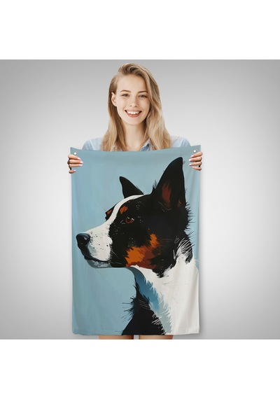 Sevimli Köpek Duvar Örtüsü-7635