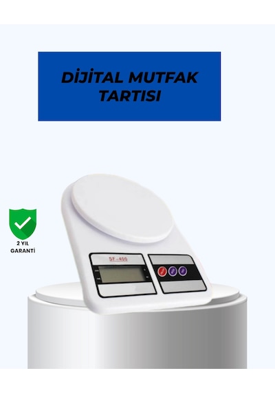 Taşınabilir Dijital Terazi Çift Ölçü Birimi Destekli Çok Renkli