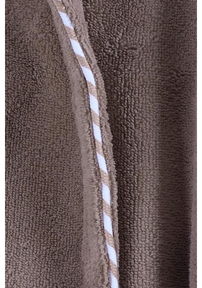 Varol Biyeli Kapşonlu Bambu Bornoz Kahve/3xl Kahve