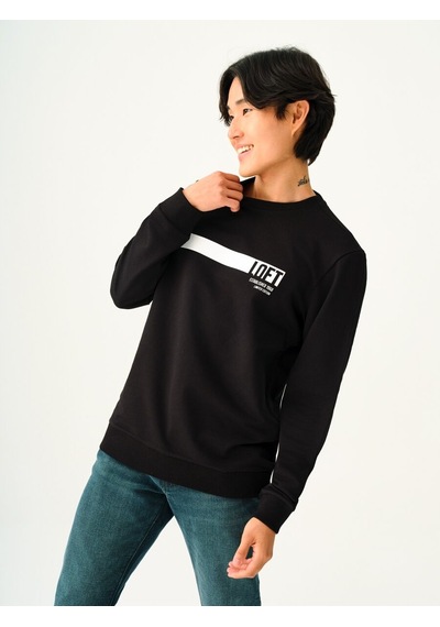 LOFT Regular Fit Erkek Sweatshirt Lf2030835 Q1.v1 Siyah