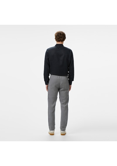 Nautica Erkek Gri Jogger Keten Pantolon Düz P55116t Gri